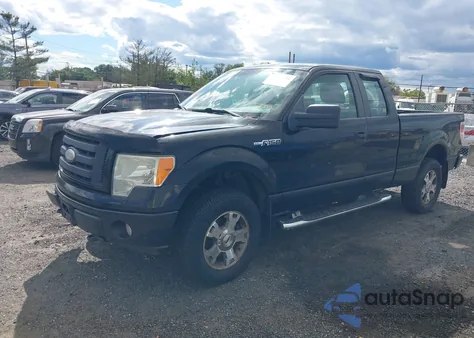 2009 Ford F-150 Stx z USA, uszkodzony, nr VIN 1FTRX14W49FA21466